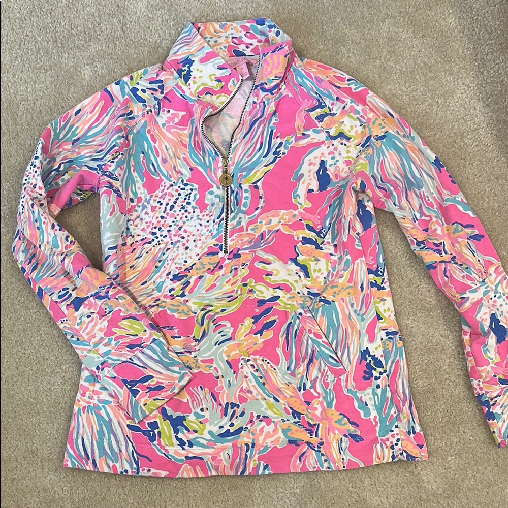 Lilly Pulitzer Vibrant Patterned Pullover
